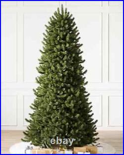 Balsam Hill Vermont White Spruce Narrow Christmas Tree 6.5 Ft Color + Clear LED