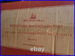 Balsam hill tree 4.5 christmas artificial led candlelight berkshire mountain fir