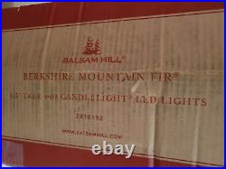 Balsam hill tree 4.5 christmas artificial led candlelight berkshire mountain fir