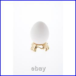 Bard's Gold-toned Egg Stand/Holder, Elephants, 0.875 diameter (Pack of 12)