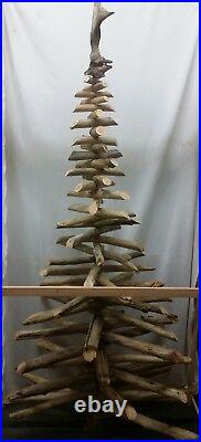 Beautiful Hand Crafted 7 ft Driftwood Christmas Tree