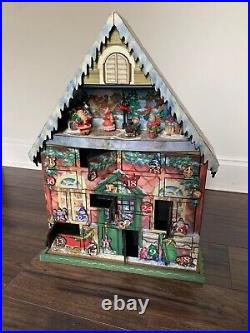 Beautiful Wooden Christmas Advent calendar by HolyArt Org Price $250