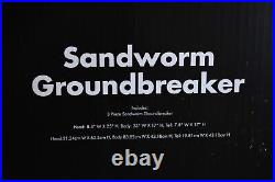 Beetlejuice Sandworm Groundbreaker Spirit Halloween 3 Piece Set Prop With Stakes