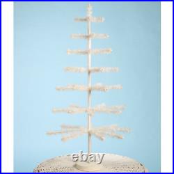 Bethany Lowe Christmas Feather Tree Ivory 36 LG0669
