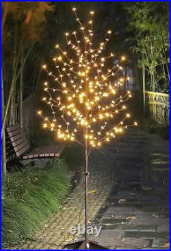 Blossom Tree LED Lighted Indoor Outdoor Decor Patio Porch 6 Ft Home Gift NEW