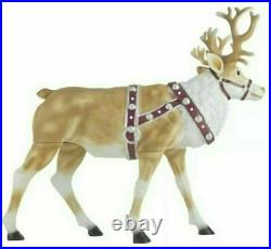 Blow Mold Home Accents Holiday 4.5ft LED Reindeer Buck Christmas Outdoor 2021