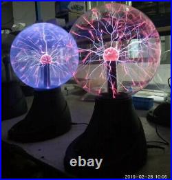 Blue 12 Ball Tesla Plasma Lightning Lamp Light Holiday Party Science Decoration