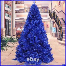 Blue Artificial Christmas Tree Brooch lots Undecorated Xmas Tree 2 3 4 5 6 7 8FT