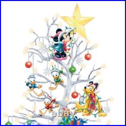 Bradford Exchange Magic of Disney Pre Lit Tabletop Christmas Tree Decor 13