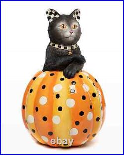 Brand New MacKenzie-Childs Alley Cat Pumpkin