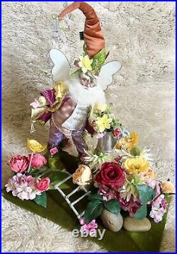 Brand Nwt Mark Roberts Limited Edition Welcome Spring Fairy Centerpiece Decor