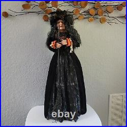 Broomstick BLVD Halloween Witch Doll Standing 36 Tall