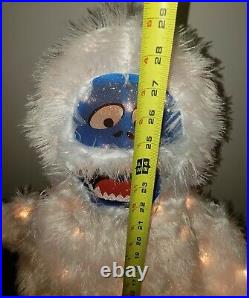 Bumble Abominable Snowman 32 Outdoor Christmas Display Rudolph The Red Nosed