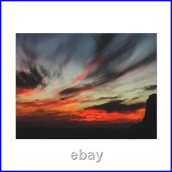 Canvas Gallery Wrap sunset red beautiful 40x30