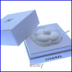 Chanel ornament Camellia White Woman Authentic Used Y2462