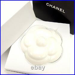 Chanel ornament Camellia White Woman Authentic Used Y787