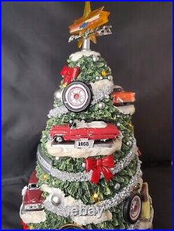 Chevrolet Bel-Air Tabletop Holiday Tree withlights & engine sounds LIMITED EDITION