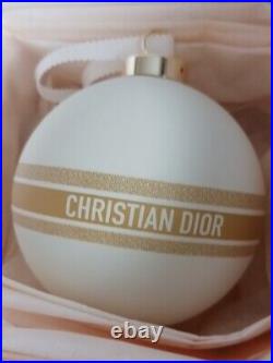 Christian Dior Set Of 4 Le Chariot Christmas Ornaments In Original Box