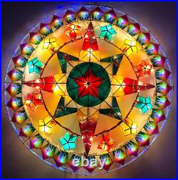 Christmas Capiz Parol LED Lantern Star of David I 25