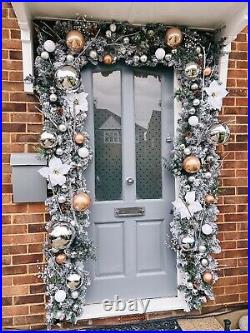 Christmas Door Arch Garland Wreath Decorations