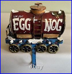 Christmas Express Egg Nog Stocking Holder 6 Vintage