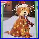 Christmas_Lab_Goldendoodle_Dog_27_Light_Up_Fluffy_Tinsel_Puppy_NIB_SHIPS_FREE_01_xv