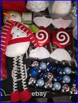 Christmas Ornament & Decoration Lot, Vintage To Now