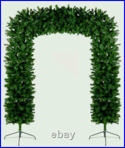 Christmas Tree Arch 8ft Green