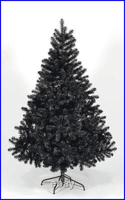Christmas Tree Black Artificial Bushy Pine Outdoor Xmas Home Decoration 4-12FT