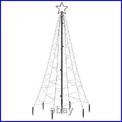 Christmas Tree with Spike Warm White 200 LEDs 70.9
