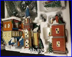 Christmas Village Animated with Lights and Music, 30 Pieces, Limited Edition