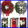 Christmas_Wreath_Door_Ring_Natural_Cones_Berries_Home_Decoration_Memorial_Candle_01_cvt