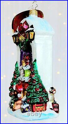Christopher Radko NEW Christmas Deliveries Santa Door 1021008 Christmas Ornament
