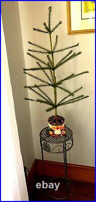 Christopher Radko Nutcracker Feather Christmas Tree 3 feet Vintage