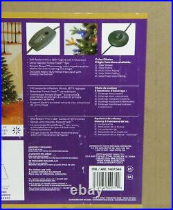 Costco 4' Christmas Tree, Slim Style Artificial, 240 Radiant Micro Led Lights