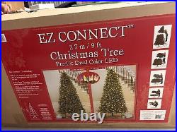 Costco 9' Pre-Lit Radiant Dual Color LED Artificial Christmas Tree