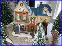 Costco Christmas Village with Lights and Music 30 Piece IN BOX Rare 1900200