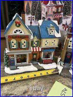 Costco Christmas Village with Lights and Music 30 Piece IN BOX Rare 1900200