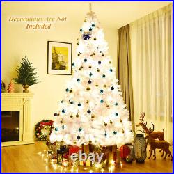 Costway 9Ft Hinged Stand Artificial Christmas Tree Great Pine Tree 2132 Tips