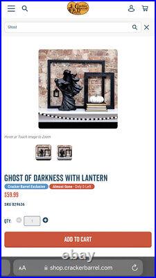 Cracker Barrel 18 Ghost of Darkness with Lantern