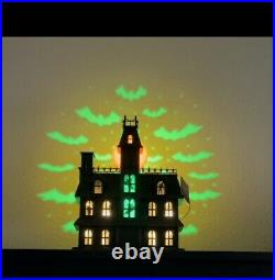 Cracker Barrel Light & Sound Halloween Haunted House Motion Activated Rare NIB