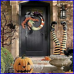 Cute And Unique Witch Halloween Front Door Wreath