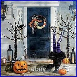Cute And Unique Witch Halloween Front Door Wreath