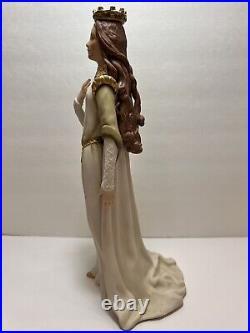 Cybis Porcelain Figurine Queen Esther 13 Tall Gold Large SIGNED