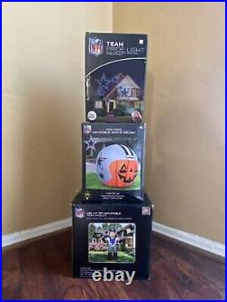 Dallas Cowboys Outdoor Inflatables Bundle Everything Complete Halloween Decor