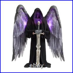 Dark Angel 8' Animated LED Lights Moving Wings NEW