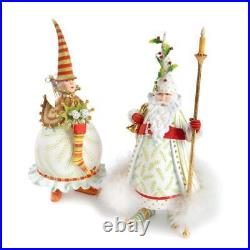 Dash Away Candlelight Santa Figure by Patience Brewster