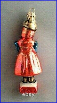 Debbee Thibault-Glass OrnamentLittle Miss Fiery CrackerHanging 5Old Stock New