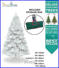 Deluxe Christmas Tree Green Grey White Colorado 4ft 5ft 6ft 7ft 8ft 9ft 10ft