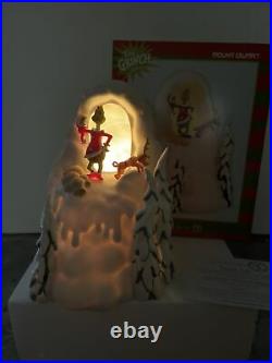 Department 56 The Grinch Max Mt. Crumpit Villages Christmas Dr Seuss Lighted